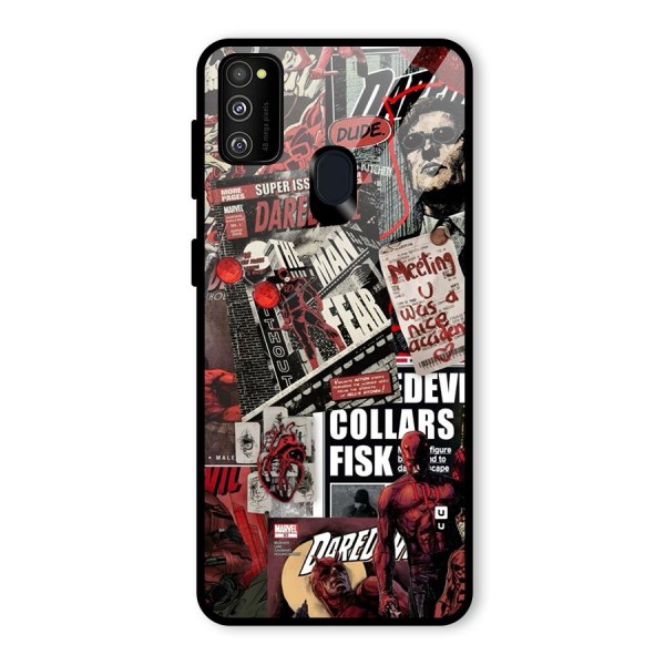 Daredevil Story Glass Back Case for Galaxy M30s