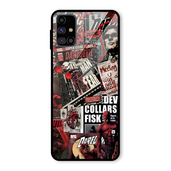 Daredevil Story Glass Back Case for Galaxy M31s