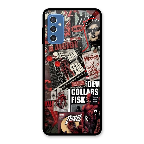 Daredevil Story Glass Back Case for Galaxy M52 5G