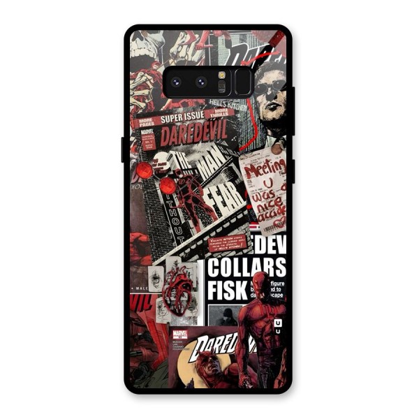 Daredevil Story Glass Back Case for Galaxy Note 8