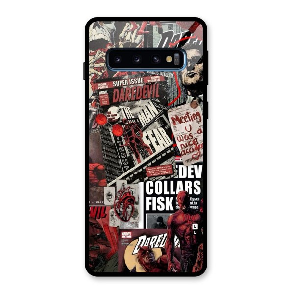 Daredevil Story Glass Back Case for Galaxy S10