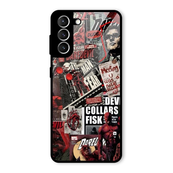 Daredevil Story Glass Back Case for Galaxy S21 5G