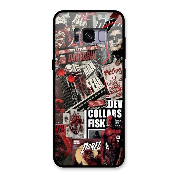 Daredevil Story Glass Back Case for Galaxy S8