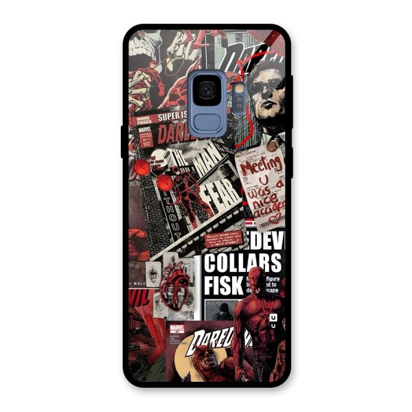 Daredevil Story Glass Back Case for Galaxy S9