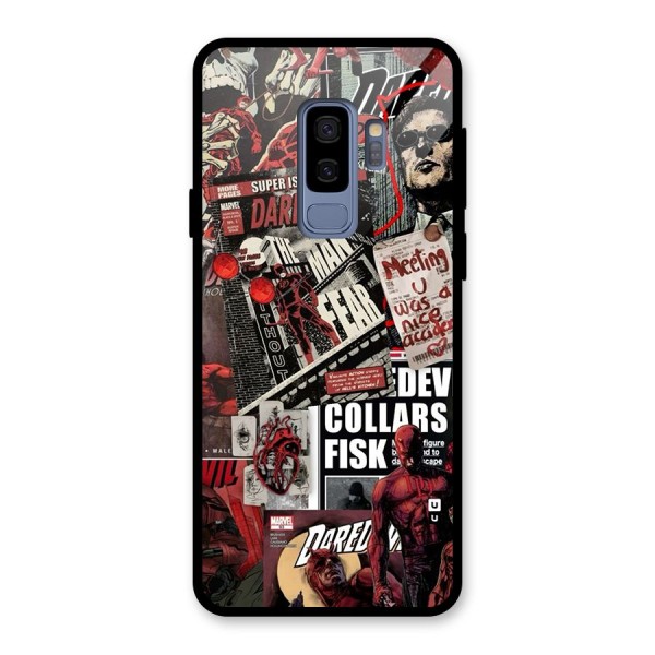 Daredevil Story Glass Back Case for Galaxy S9 Plus