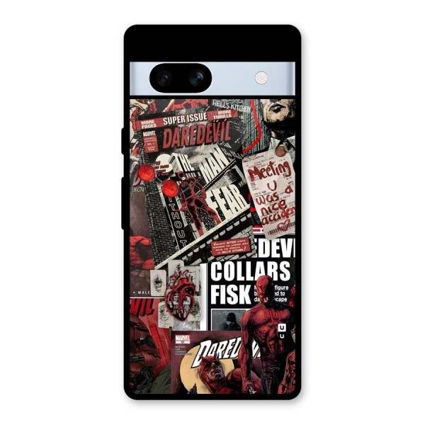 Daredevil Story Glass Back Case for Google Pixel 7a