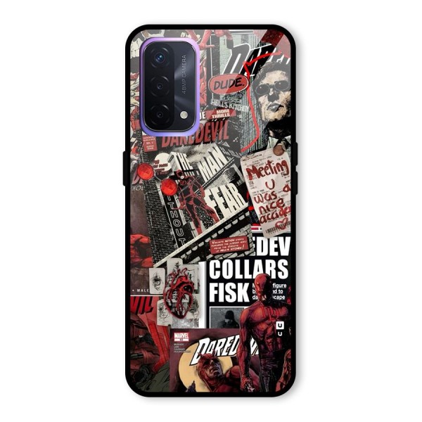 Daredevil Story Glass Back Case for Oppo A74 5G