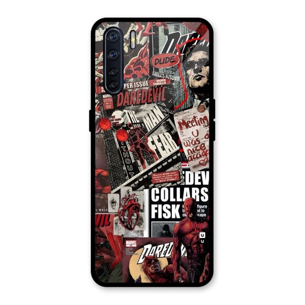 Daredevil Story Glass Back Case for Oppo F15