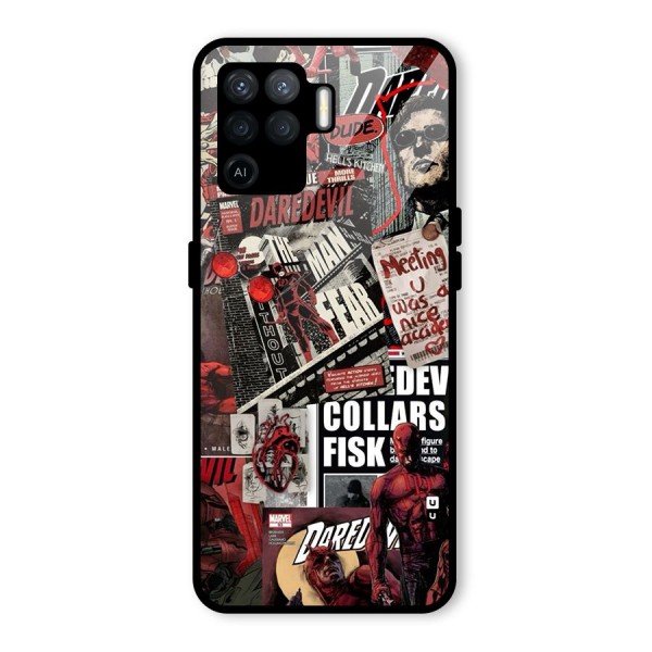 Daredevil Story Glass Back Case for Oppo F19 Pro