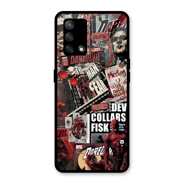 Daredevil Story Glass Back Case for Oppo F19s