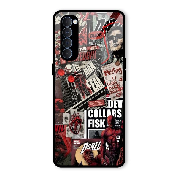 Daredevil Story Glass Back Case for Oppo Reno4 Pro