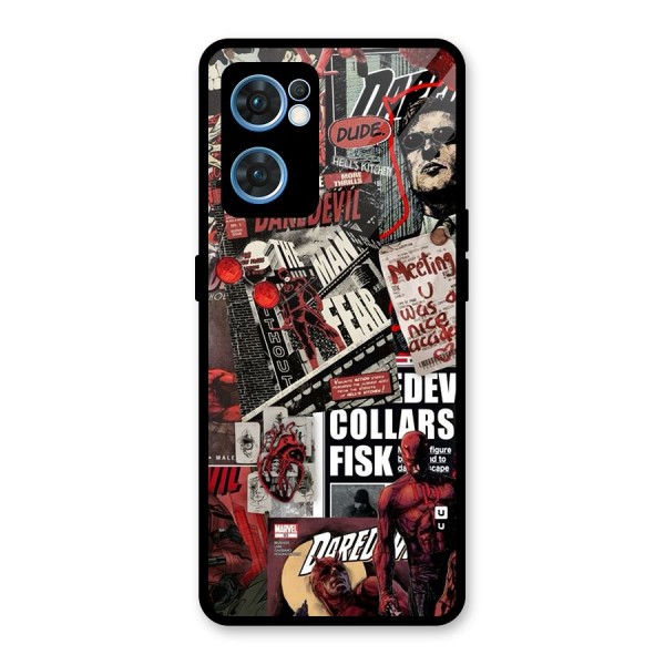 Daredevil Story Glass Back Case for Oppo Reno7 5G