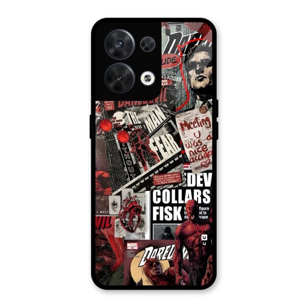 Daredevil Story Glass Back Case for Oppo Reno8 5G