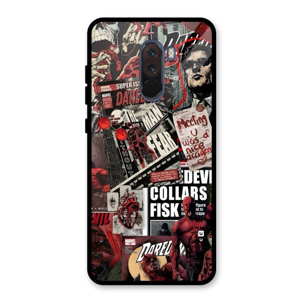 Daredevil Story Glass Back Case for Poco F1