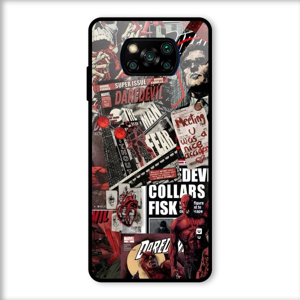 Daredevil Story Glass Back Case for Poco X3