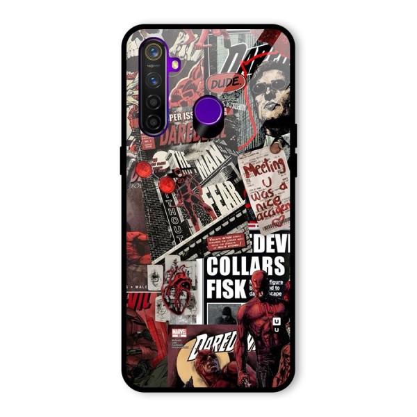 Daredevil Story Glass Back Case for Realme 5 Pro