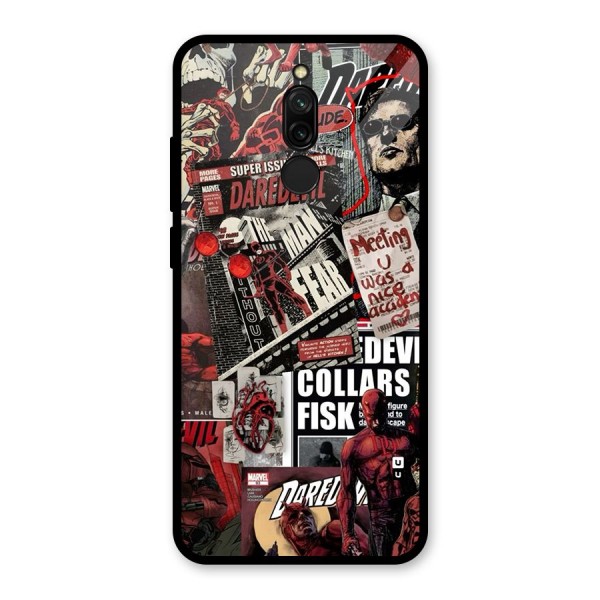 Daredevil Story Glass Back Case for Redmi 8