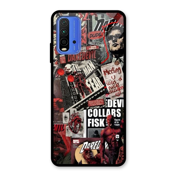 Daredevil Story Glass Back Case for Redmi 9 Power