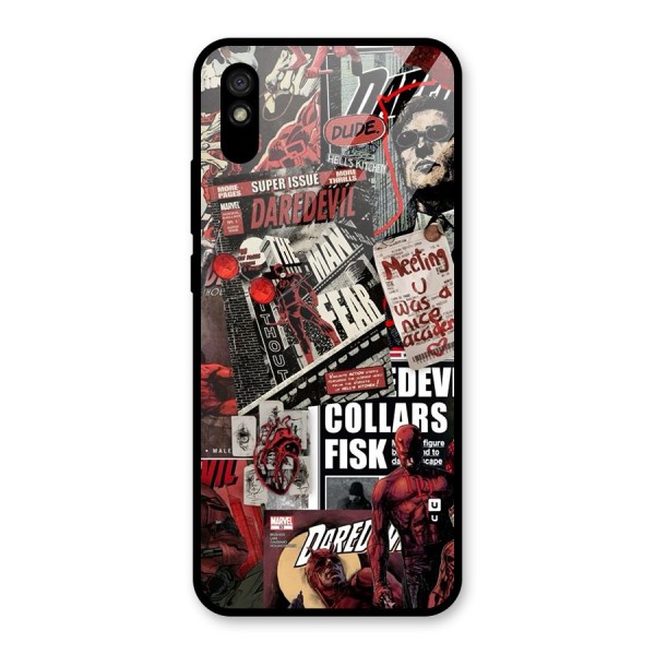 Daredevil Story Glass Back Case for Redmi 9i