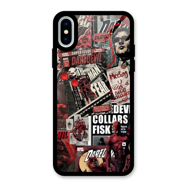 Daredevil Story Glass Back Case for iPhone X