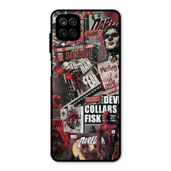 Daredevil Story Metal Back Case for Galaxy A12