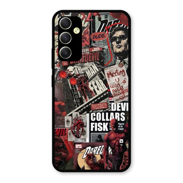 Daredevil Story Metal Back Case for Galaxy A34