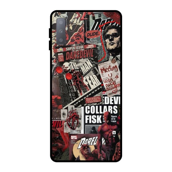 Daredevil Story Metal Back Case for Galaxy A7 (2018)