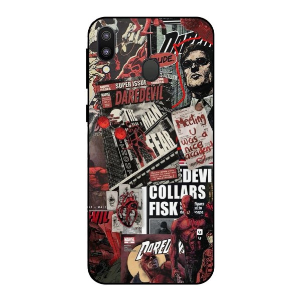 Daredevil Story Metal Back Case for Galaxy M20