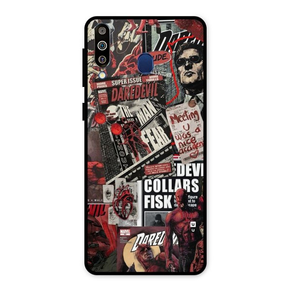 Daredevil Story Metal Back Case for Galaxy M30