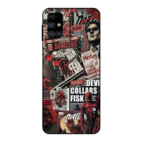 Daredevil Story Metal Back Case for Galaxy M31s