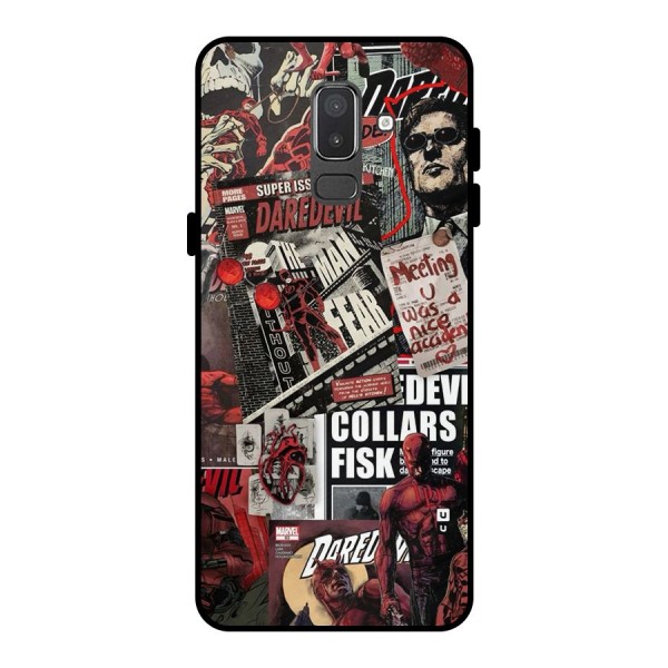 Daredevil Story Metal Back Case for Galaxy On8 (2018)