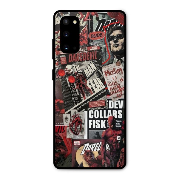 Daredevil Story Metal Back Case for Galaxy S20