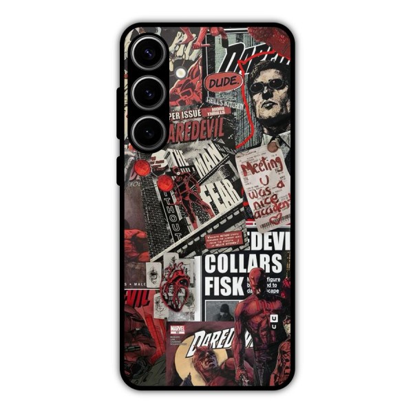 Daredevil Story Metal Back Case for Galaxy S24 Plus