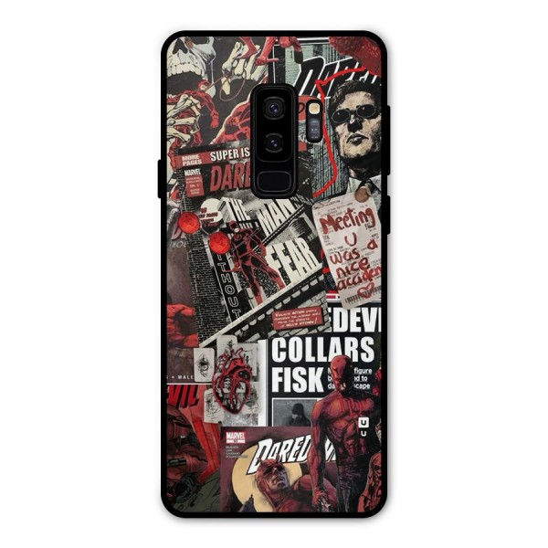 Daredevil Story Metal Back Case for Galaxy S9 Plus