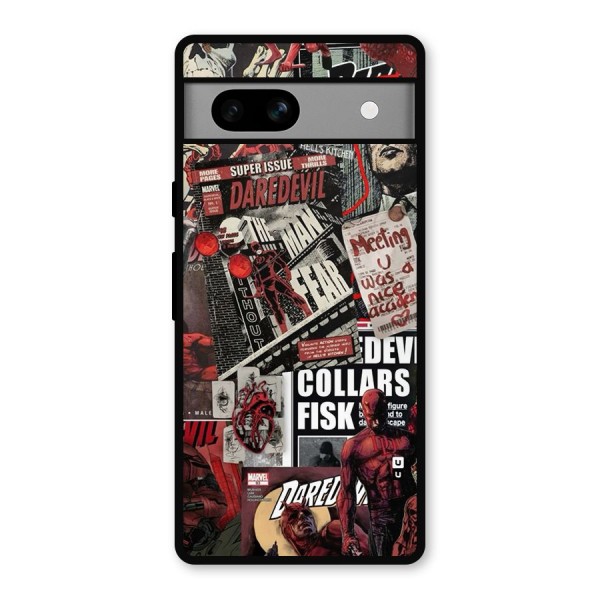 Daredevil Story Metal Back Case for Google Pixel 7a