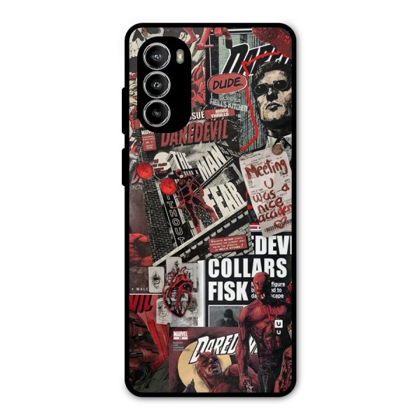 Daredevil Story Metal Back Case for Moto G52