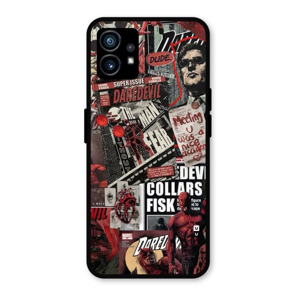 Daredevil Story Metal Back Case for Nothing Phone 1