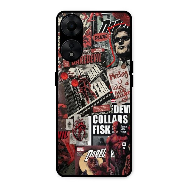 Daredevil Story Metal Back Case for Oppo A78 5G