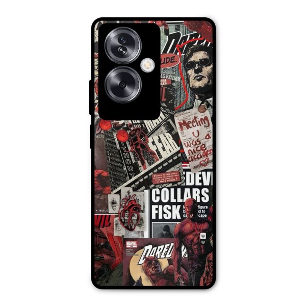 Daredevil Story Metal Back Case for Oppo A79 5G