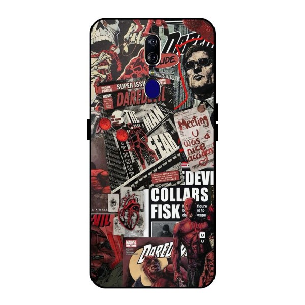 Daredevil Story Metal Back Case for Oppo F11