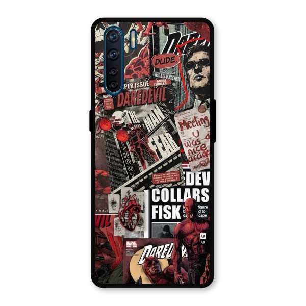 Daredevil Story Metal Back Case for Oppo F15