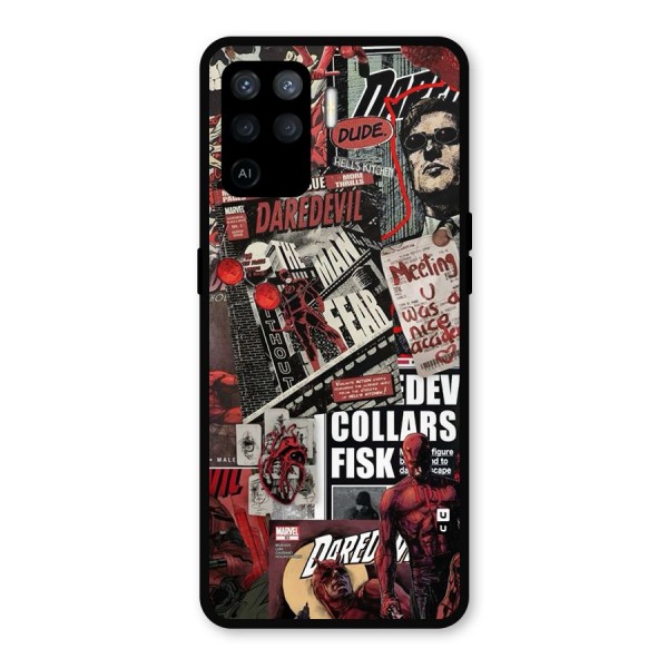 Daredevil Story Metal Back Case for Oppo F19 Pro