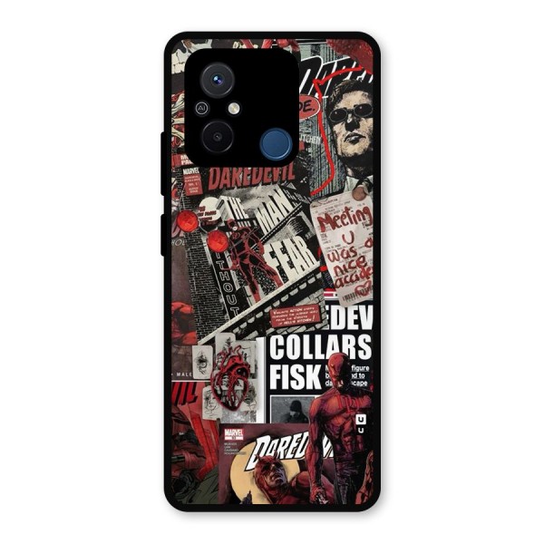 Daredevil Story Metal Back Case for Poco C55