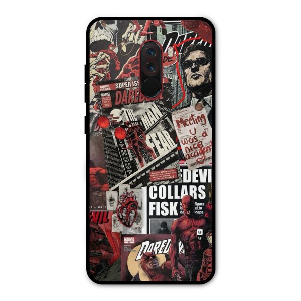 Daredevil Story Metal Back Case for Poco F1