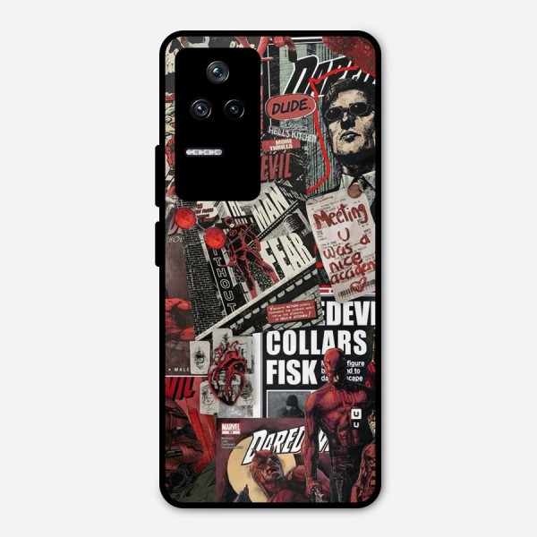 Daredevil Story Metal Back Case for Poco F4 5G