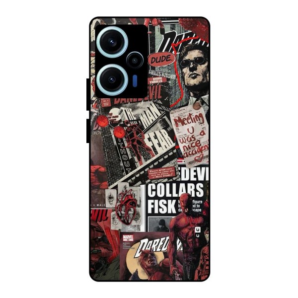 Daredevil Story Metal Back Case for Poco F5