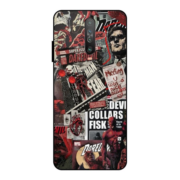 Daredevil Story Metal Back Case for Poco X2