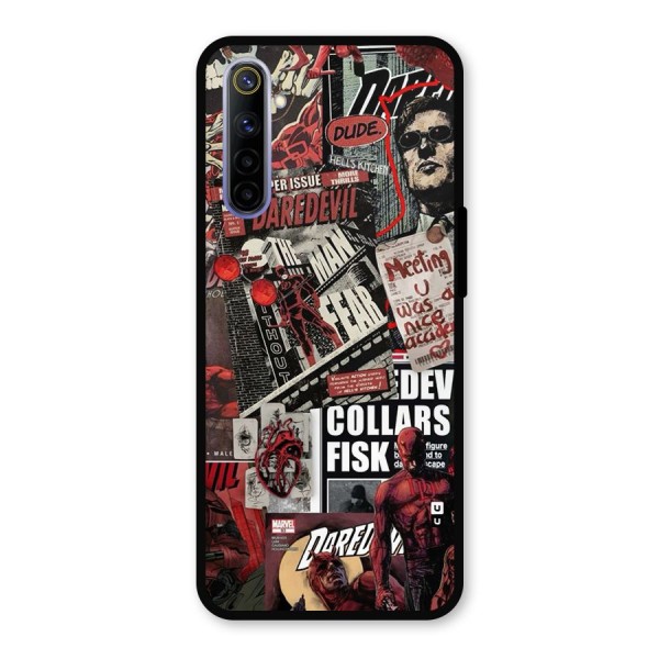 Daredevil Story Metal Back Case for Realme 6