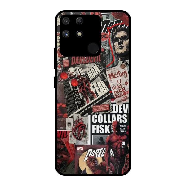 Daredevil Story Metal Back Case for Realme Narzo 50A