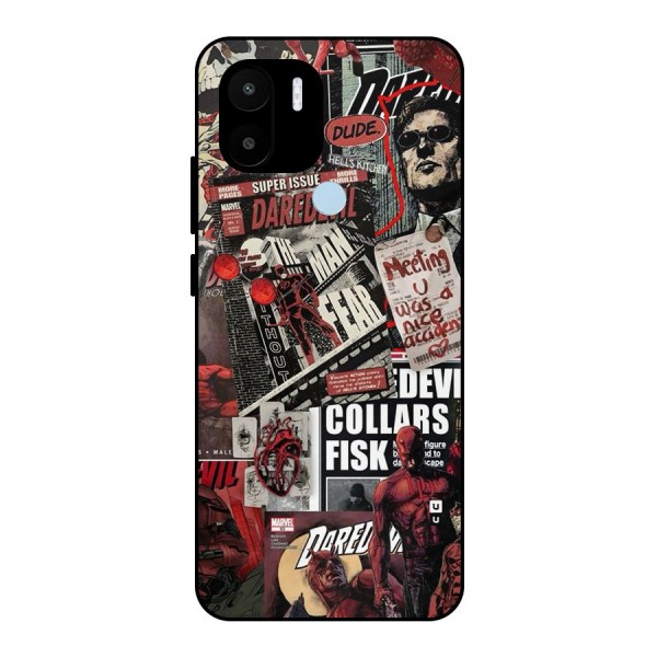 Daredevil Story Metal Back Case for Redmi A1 Plus